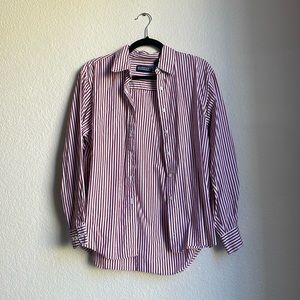 Land’s End striped button down